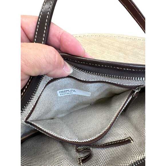 Dooney & Bourke Womens Orange brown satchel handbag small SKU8150 - Picture 11 of 16